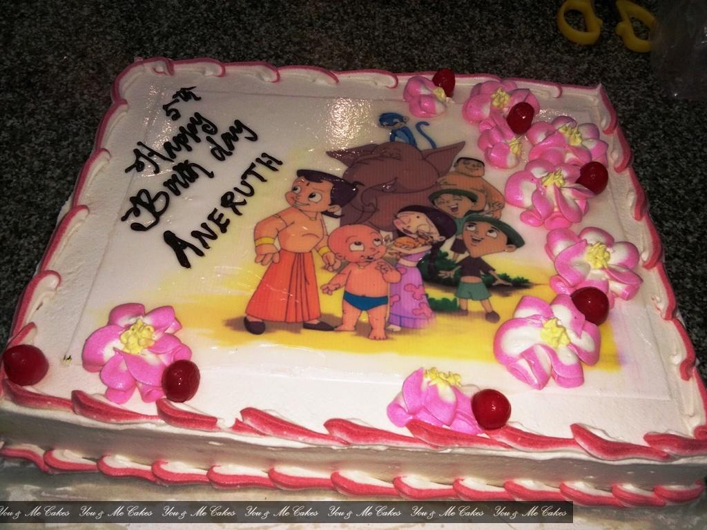 Chota Bheem Photo Cake- U&Me-522 0